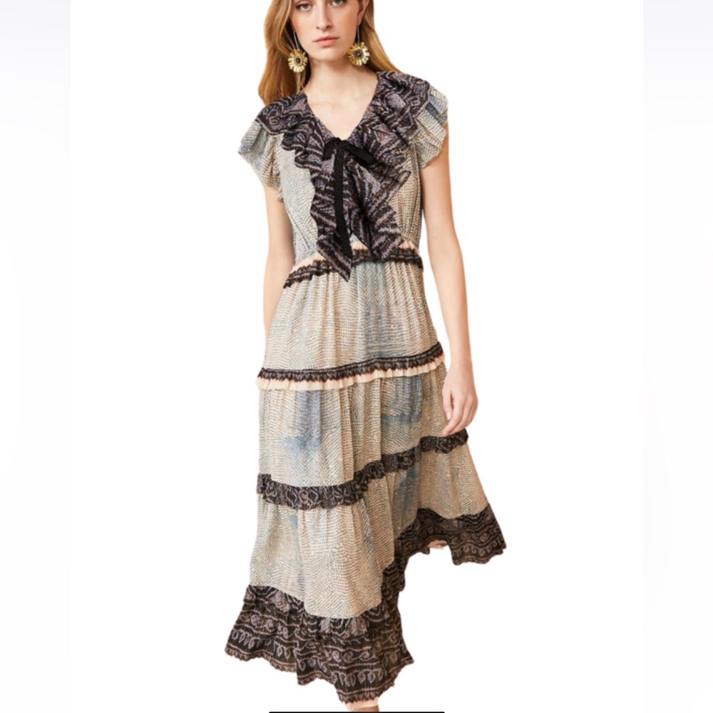 ULLA JOHNSON Arisa midi dress Sz 4